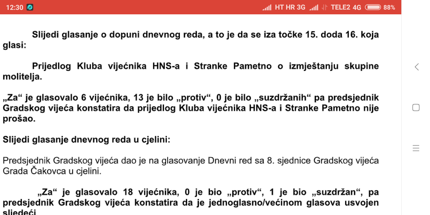 Glasanje