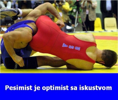 Pesimist je optimist sa iskustvom