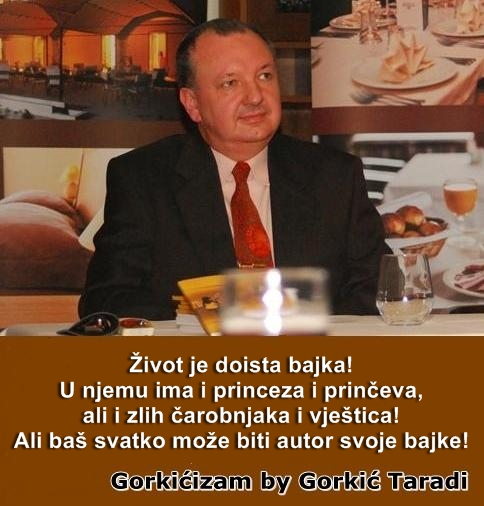 Život je doista bajka! U njemu ima i princeza i prinčeva, ali i zlih čarobnjaka i vještica! Ali baš svatko može biti autor svoje bajke!