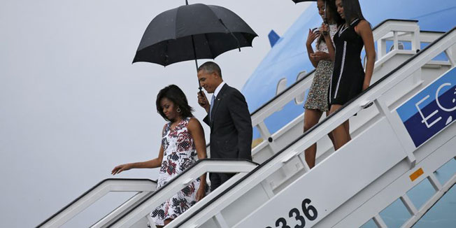 Obama sletio u Havanu