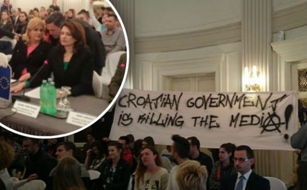 Kolinda izviždana na konferenciji koju je organiziralo američko veleposlanstvo