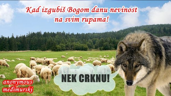 Kad izgubiš Bogom danu nevinost na svim rupama!