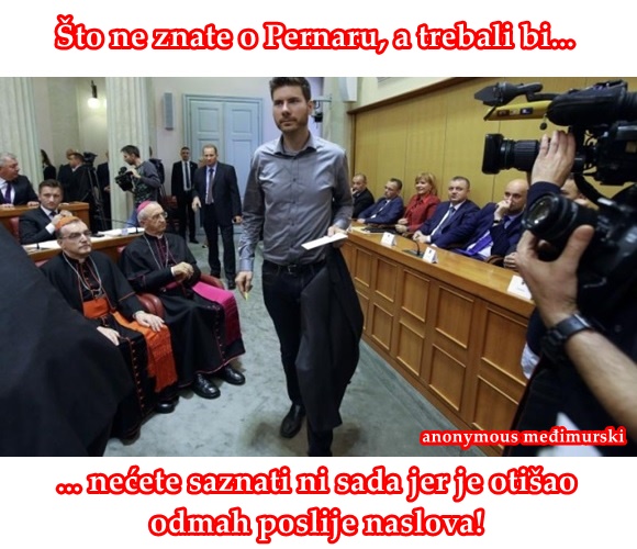Što ne znate o Pernaru, a trebali bi ... nećete saznati ni sada jer je otišao odmah poslije naslova!