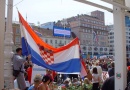 Prosvjed gradana RH blokiranih ovrsenih iseljenih osiromasenih