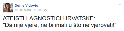 ateisti i agnostici