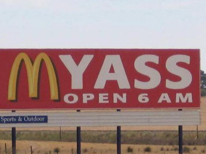 My ass
