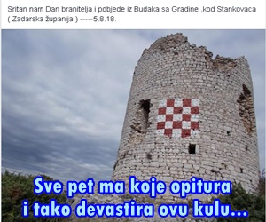 Sritan nam Dan branitelja i pobjede iz Budaka sa Gradine ,kod Stankovaca ( Zadarska županija ) 