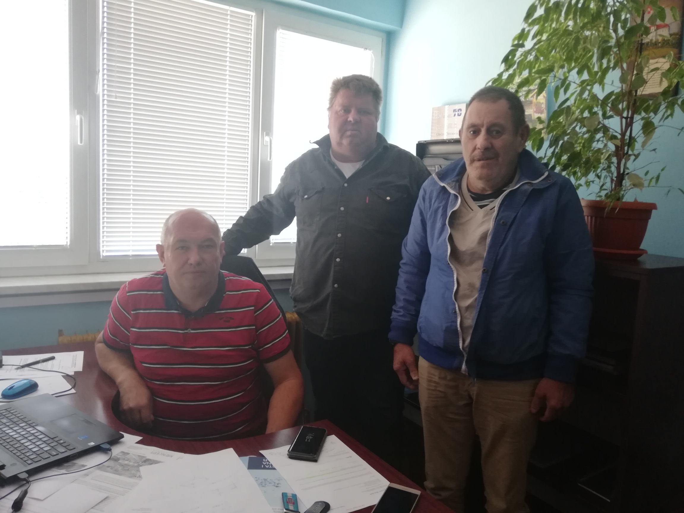 Ervin Vičević, Radovan Preložnjak i Dragutin Karnjuš