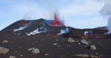 Island, planina Katla, erupcija vulkana,