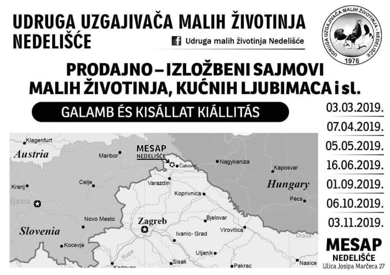 Dođite na prvi proljetni sajam malih životinja u Nedelišću