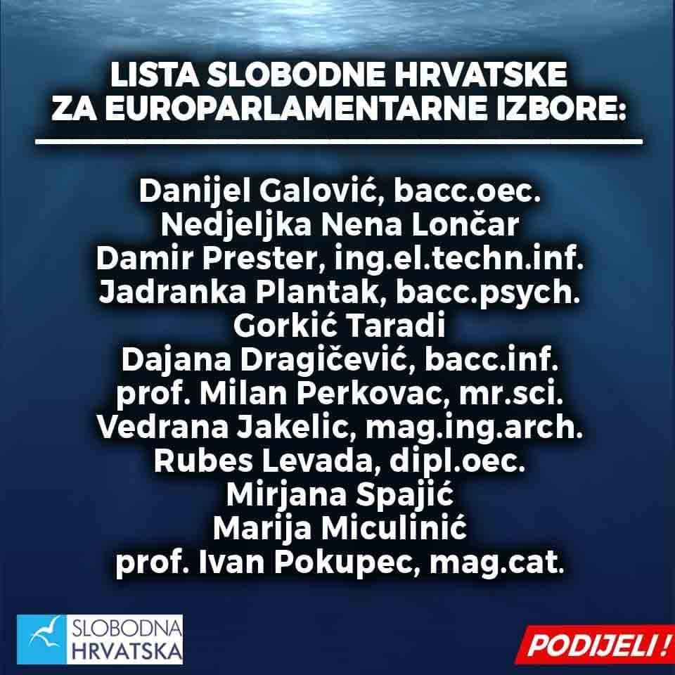 Lista Slobodna Hrvatska
