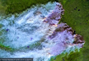 Gore Sibir, Aljaska i Grenland, požar se vidi iz svemira