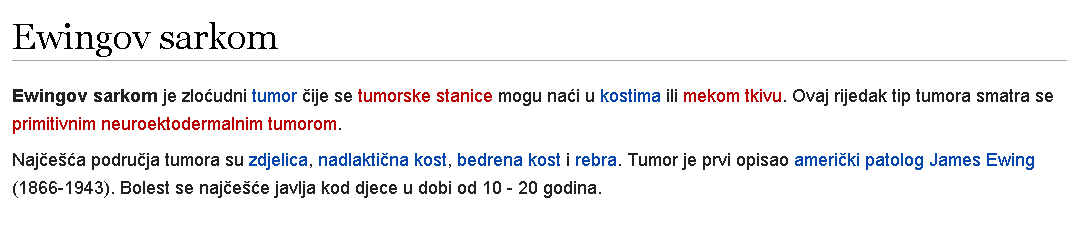 Ewingov sarkom