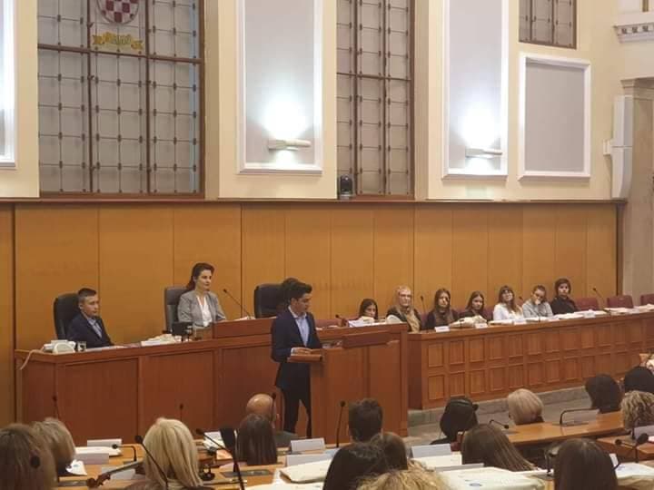 Sjednica djece i zastupnika u povodu 30. obljetnice Konvencije UN-a o pravima djeteta i obilježavanja Svjetskog dana djeteta