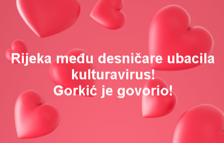 Rijeka među desničare ubacila kulturavirus! Gorkić je govorio!