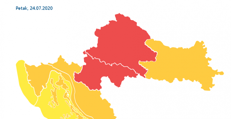 Ekstremni crveni alarm za Međimurje