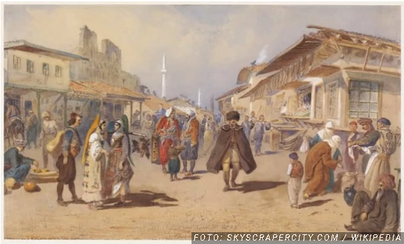 Beograd oko 1865. godine