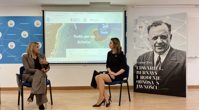Bernays Masterclass predavanje ministrice turizma i sporta Nikoline Brnjac