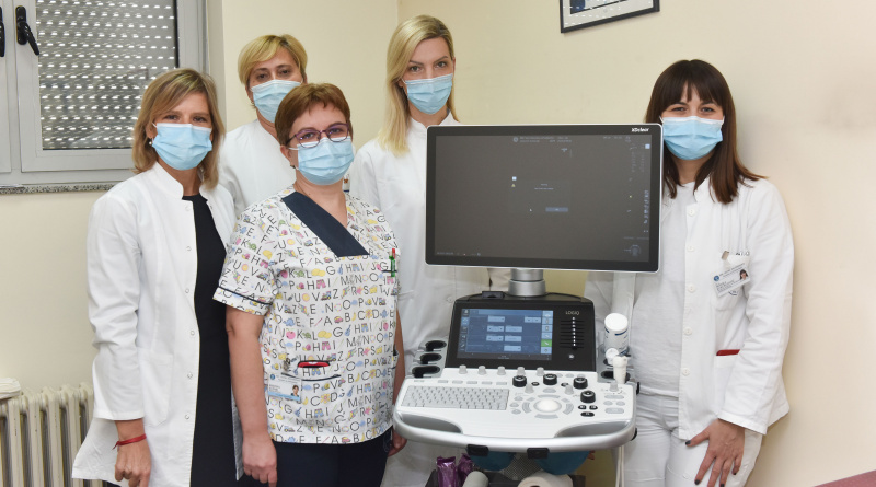 PBZ Grupa donirala KBC-u Sestre milosrdnice suvremeni UZV uređaj za bolje liječenje malenih pacijenata