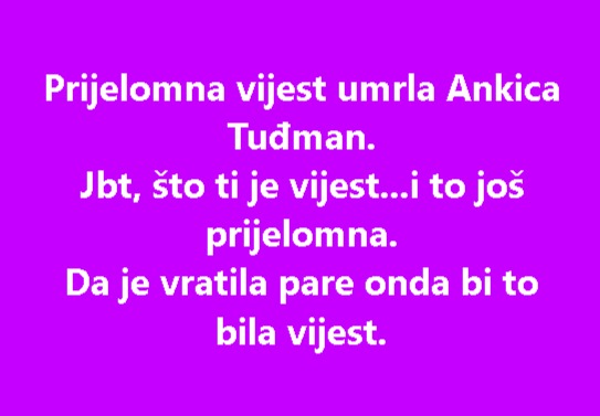 Počnimo tjedan humorom, šalama i vicevima