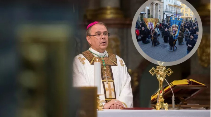 Prvi biskup koji javno proziva muškarce molitelje