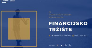 Pozivamo Vas na 26. znanstveno-stručnu konferenciju „Financijsko tržište“