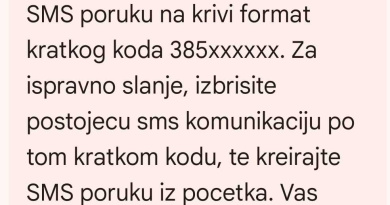 Imate problem sa SMS plaćanjem parkinga u Čakovcu?