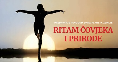 Ritam čovjeka i prirode - predavanje povodom Dana planeta Zemlje