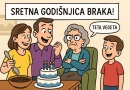 Proslava godišnjice braka