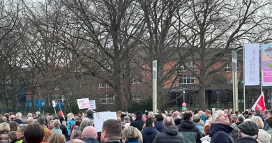 Prosvjed stranke HOĆEMO PRAVEDNO Prosvjed stranke HOĆEMO PRAVEDNO