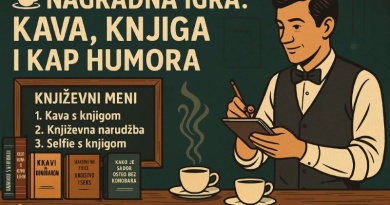 NAGRADNA IGRA: Kava, knjiga i kap humora!