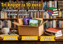 Tri knjige za 10 eura – totalna rasprodaja u Knjižari Udruge Mlada pera, besplatna poštarina