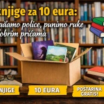 Tri knjige za 10 eura – totalna rasprodaja u Knjižari Udruge Mlada pera, besplatna poštarina