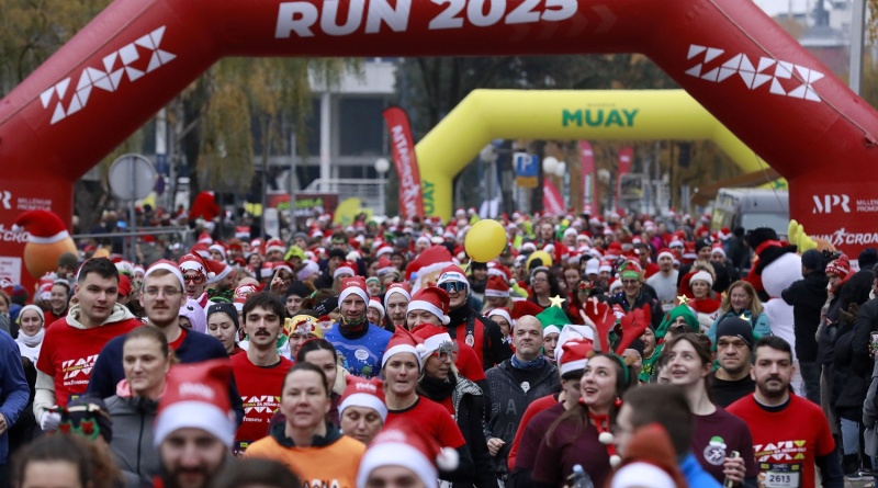 5000 kostimiranih trkača pretvorilo centar Zagreba u najljepšu zimsku razglednicu