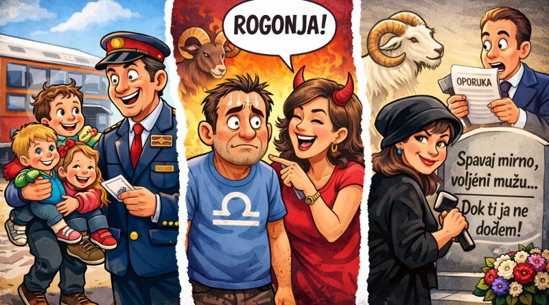 Dvije šale i kratka humoreskna pričica Jagode Sablić - uglavnom smijeh