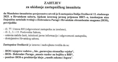 Kvorum nestao, imunitet ostao: Sabor odgodio odluku, Orešković traži sudski obračun