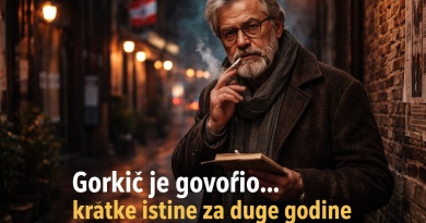Gorkić je govorio politički nekorektno, životno točno