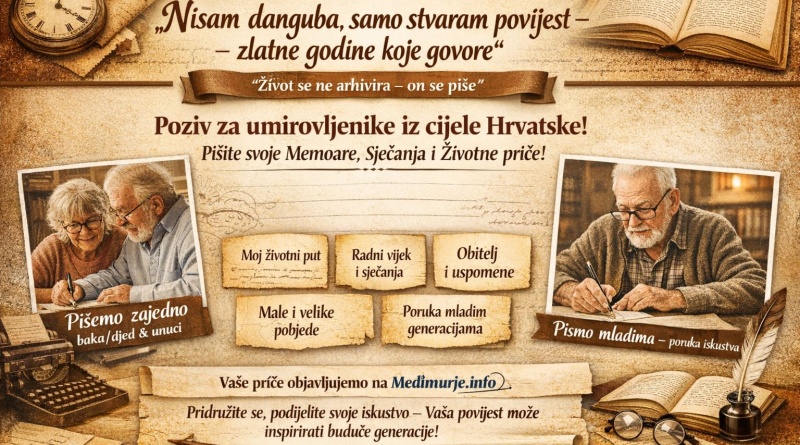 Nastavak programa "Život se ne arhivira – on se piše"