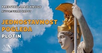 Predstavljanje knjige: P. Hadot “Plotin – Jednostavnost pogleda”