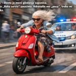 Kad Super baka poludi zbog adrenalina Kad Super baka poludi zbog adrenalina